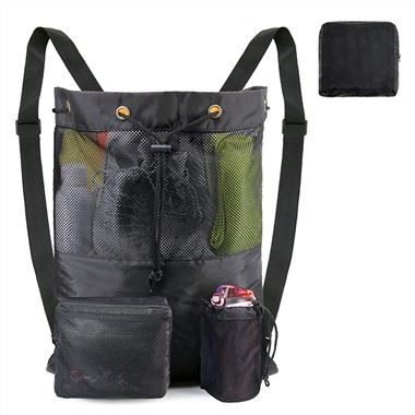 드로스트링 비치 백